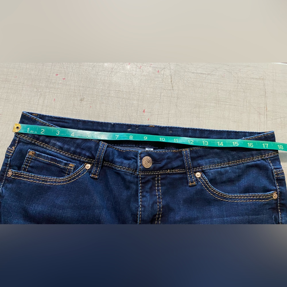 Seven7 Rocker Slim Boot Jeans in Deep Indigo - Picture 8 of 11